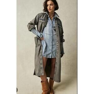We The Free Anna Lou Denim Duster